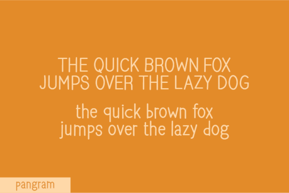 Demanding Font Poster 4
