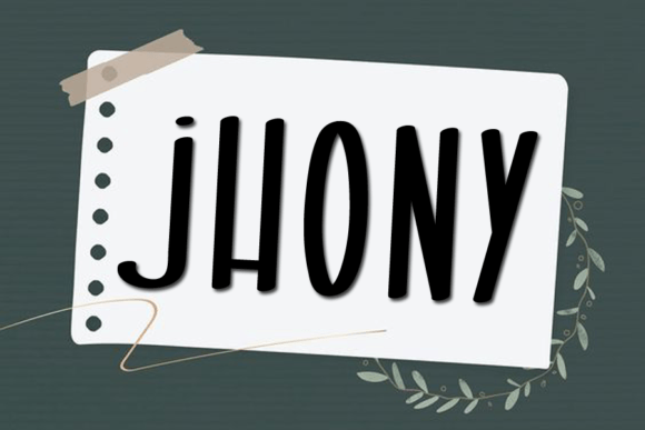 Derieya Font Poster 5