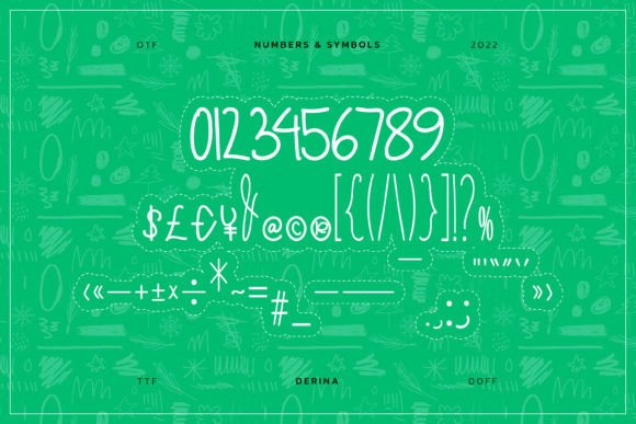 Derina Font Poster 8