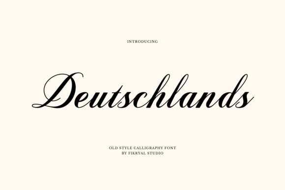 Deutschlands Font