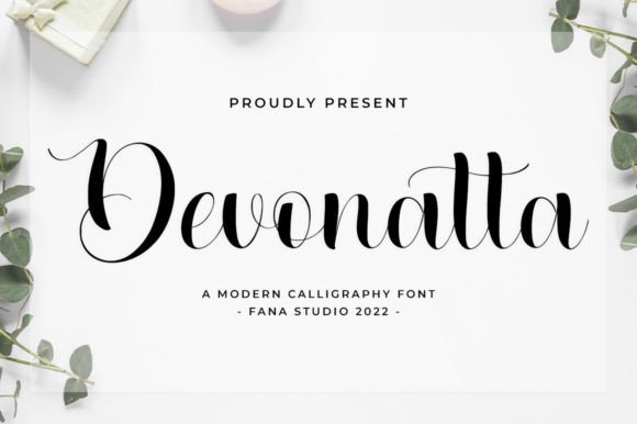 Devonatta Font Poster 1