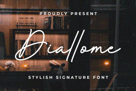 Diallome Font Poster 1
