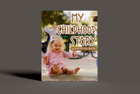 Diary Book Font Poster 12