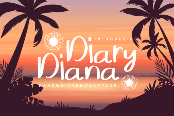 Diary Diana Font Poster 1