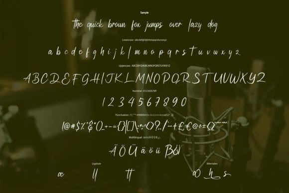 Dimthinos Font Poster 6