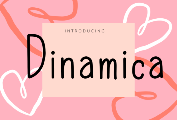 Dinamica Font Poster 1