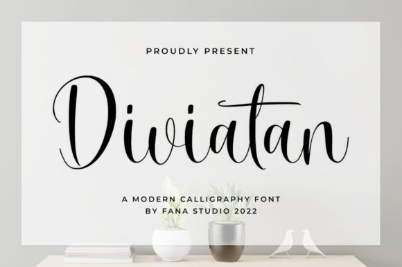 Diviatan Font Poster 1