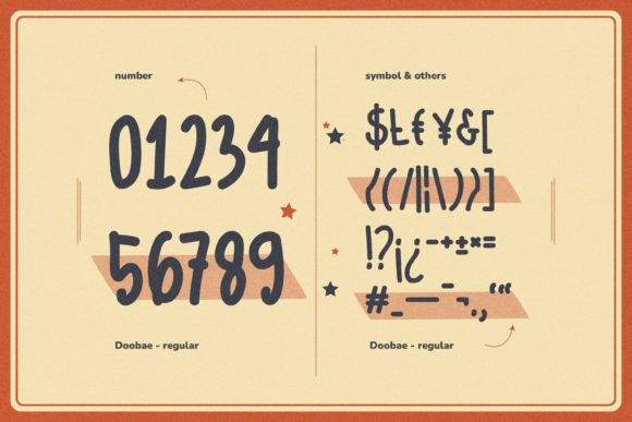 Doobae Font Poster 9