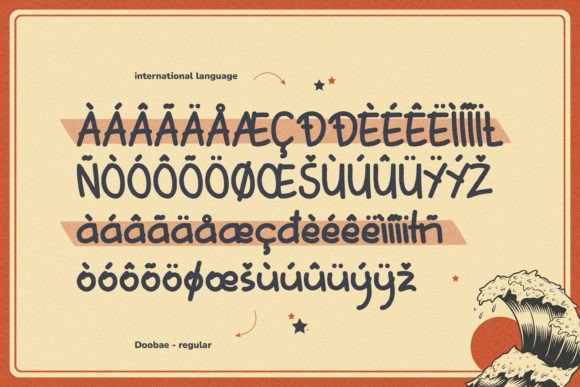 Doobae Font Poster 10