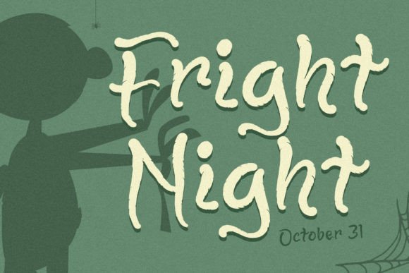 Drakula Manja Font Poster 4