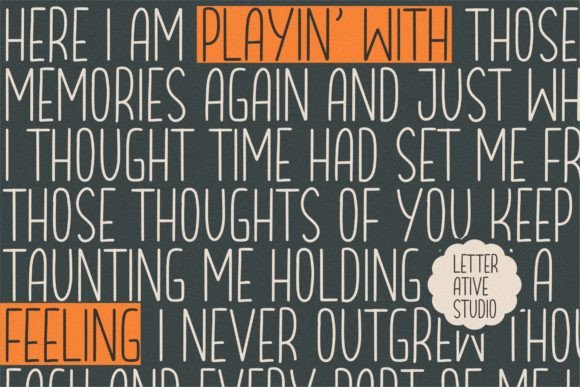 Dream Story Font Poster 5