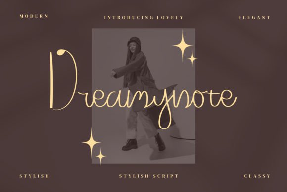 Dreamynote Font Poster 1