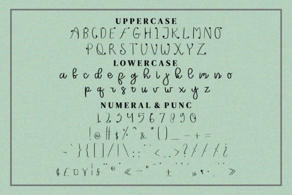 Dreamynote Font Poster 11