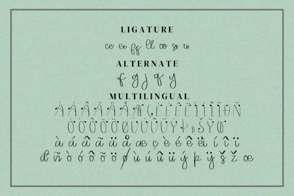 Dreamynote Font Poster 12