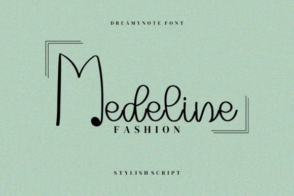 Dreamynote Font Poster 13
