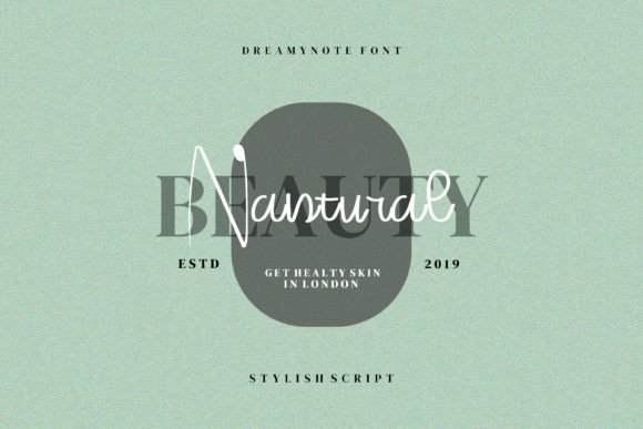 Dreamynote Font Poster 9