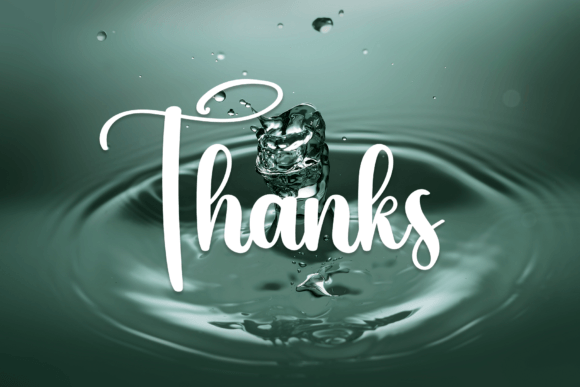 Drip Font Poster 8