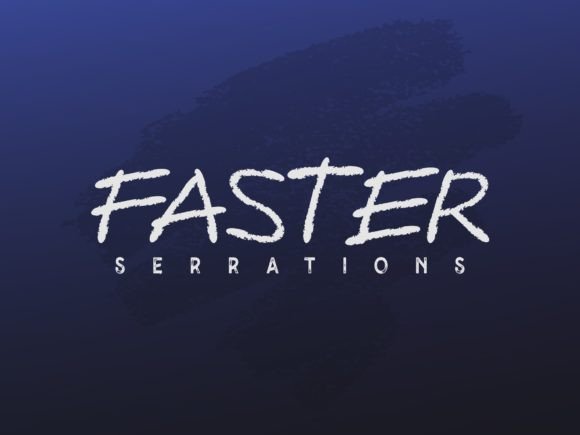 Eafrots Serrations Font Poster 4