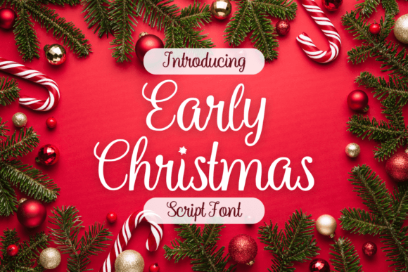 Early Christmas Font