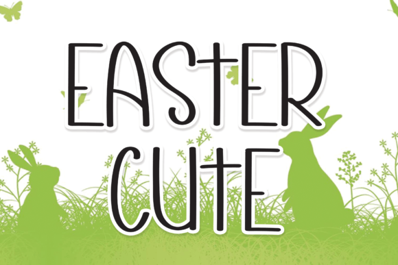 Easter Cute Font Poster 1