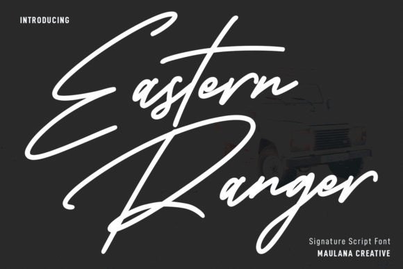 Eastern Ranger Font Poster 1