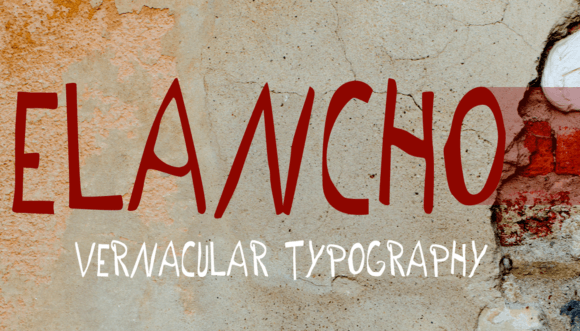 Elancho Font Poster 1