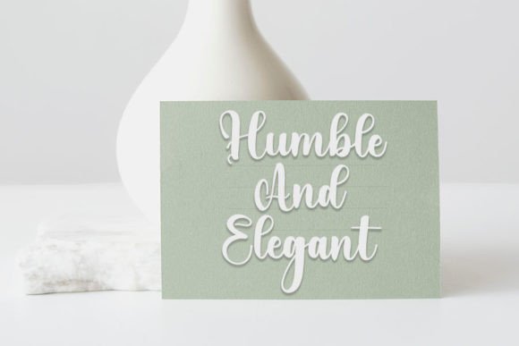 Elegant Font Poster 3