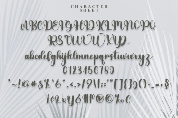 Elegant Font Poster 4