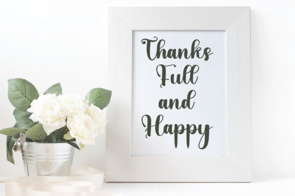 Elegant Font Poster 7