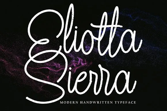Eliotta Serra Font Eliotta Serra Font Poster 1