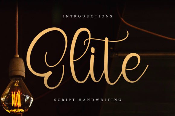 Elite Font