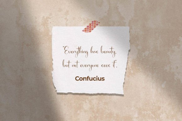 Ellyshalira Font Poster 4