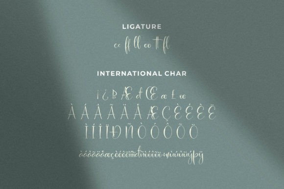 Ellyshalira Font Poster 9