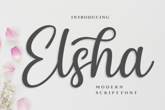 Elsha Font Poster 1