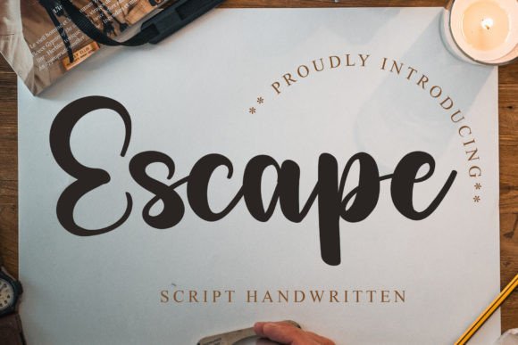 Escape Font