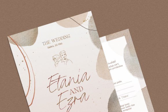 Etania & Ezra Font Poster 4