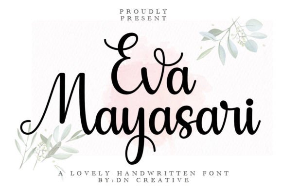 Eva Mayasari Font Poster 1