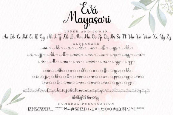Eva Mayasari Font Poster 7