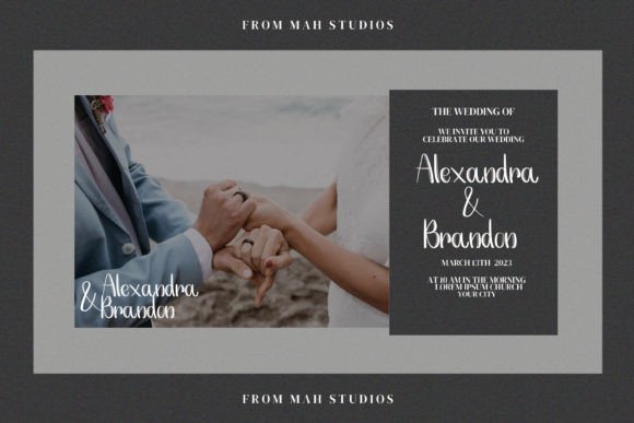 Evellyn Font Poster 4