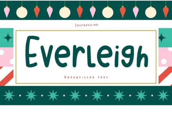 Everleigh Font Everleigh Font Poster 1