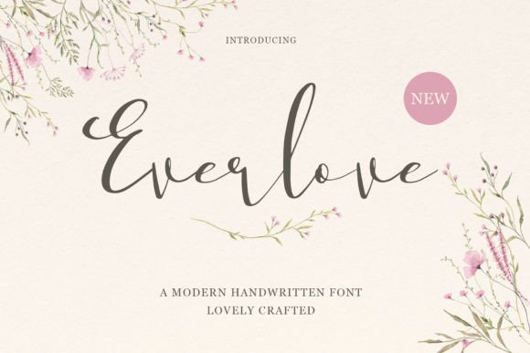 Everlove Font Poster 1