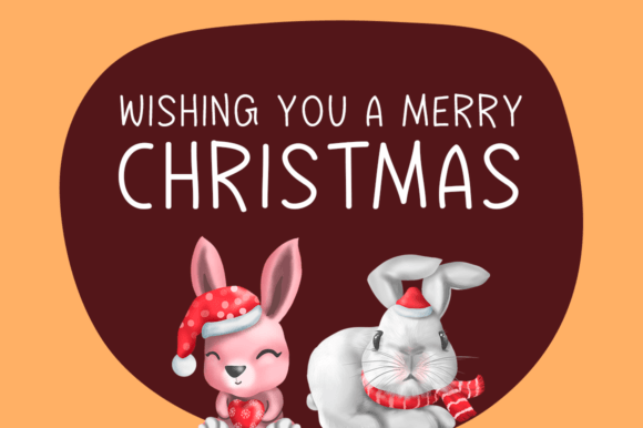 Express Christmas Font Poster 5