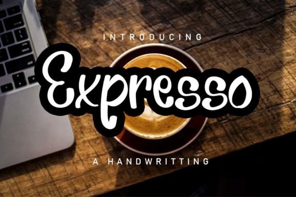 Expresso Font Poster 1