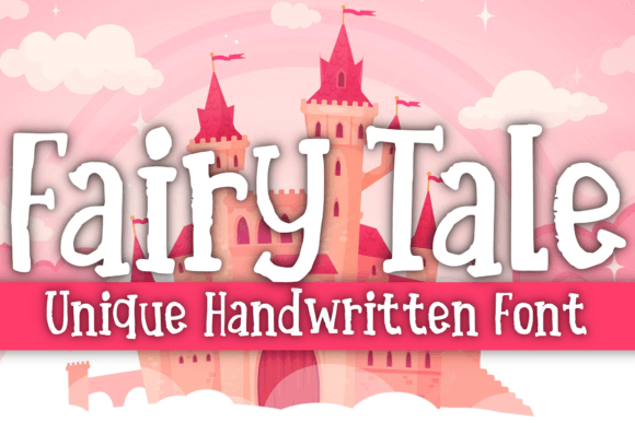 Fairy Tale Font Poster 1