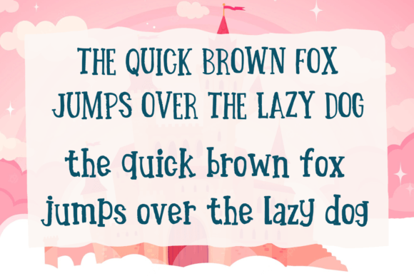 Fairy Tale Font Poster 4