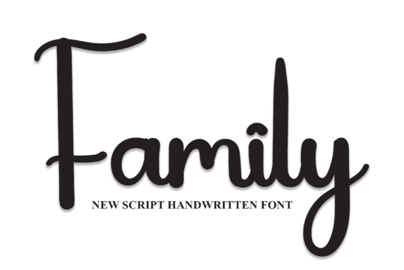 Family Font Poster 1