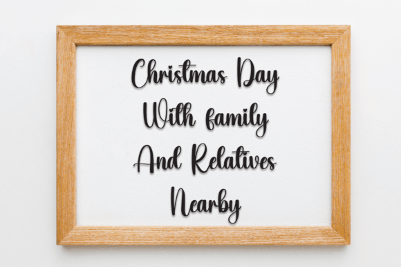Family Font Poster 5