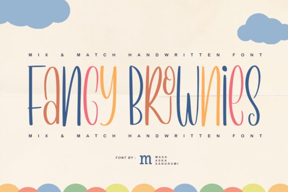Fancy Brownies Font Poster 1