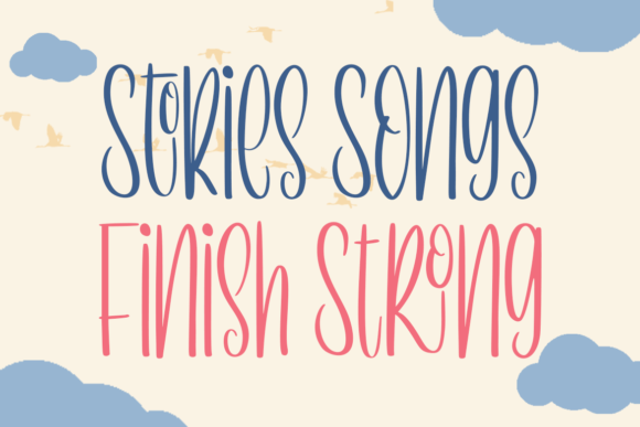 Fancy Brownies Font Poster 2