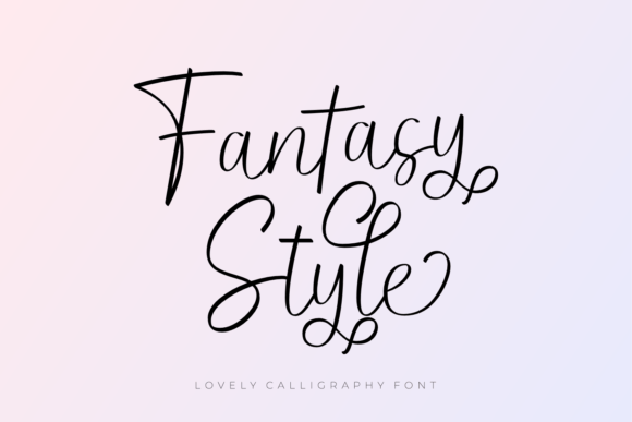 Fantasy Style Font Poster 1